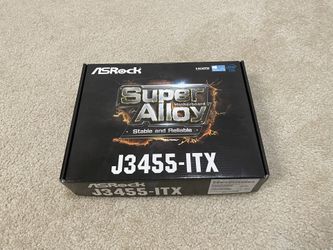 ASRock J3455-ITX Motherboard + CPU + Memory + WiFi