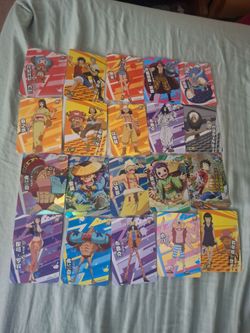 One Piece Cards Lot