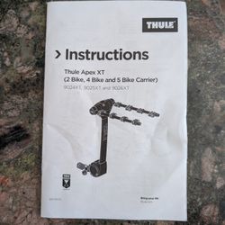 Thule Apex XT 4 Bike 