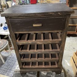 Vintage Wine Rack Storage 