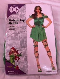 DC Poison Ivy Costume Dress  *Adult*