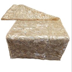 Gold Table Runners For New Years Celebration. Party Supply 