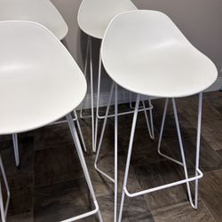 White Bar Stools