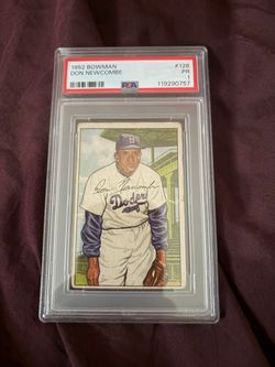 1952 bowman don newcombe psa1