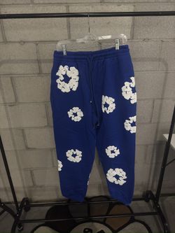 denim tears sweatpants blue 
