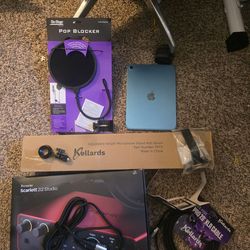 Complete music studio set up