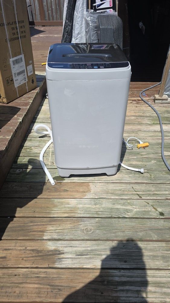 Portable Home Automatic Washer 2.0 Cu.ft, 8 Water Levels/10 Programs