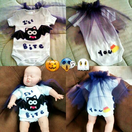 Bat Onesie Baby Boy