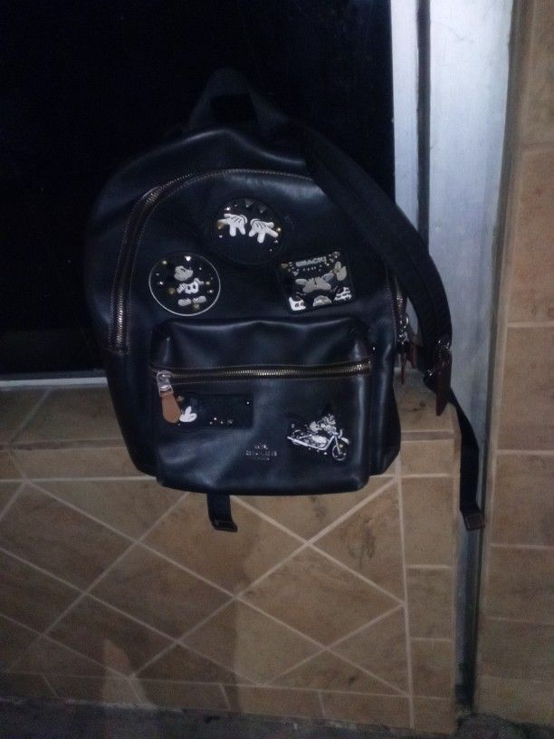 COACH & DISNEY MICKEY & MINNIE BACKPACK