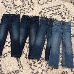 Cat & Jack Boys Jeans Size 6 Lot of 4