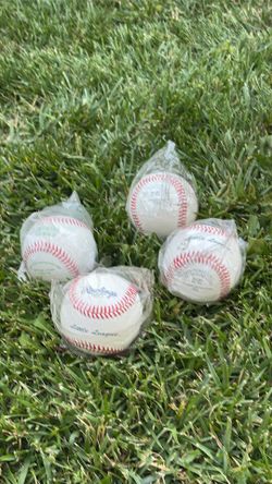 New game balls for little league