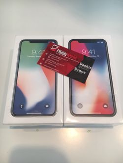 Brand new Apple iPhone X 64GB sprint carrier