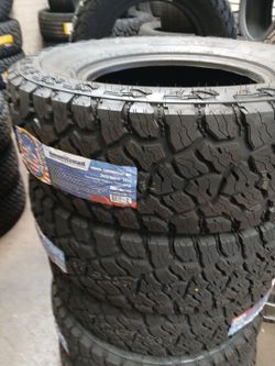 New set of tires 265 70 17 AMERITREAD  AT