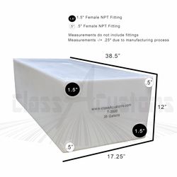 35 GALLON WATER TANK