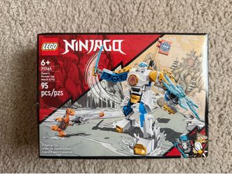 LEGO Ninjago Zane's Power Up Mech EVO set (71761). New, retired.
