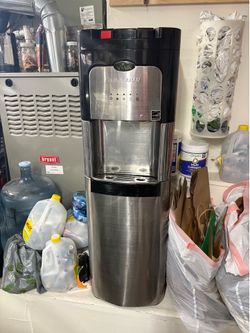 Viva Bottom Load Hot & Cold Water Dispenser + 3 Water Jugs