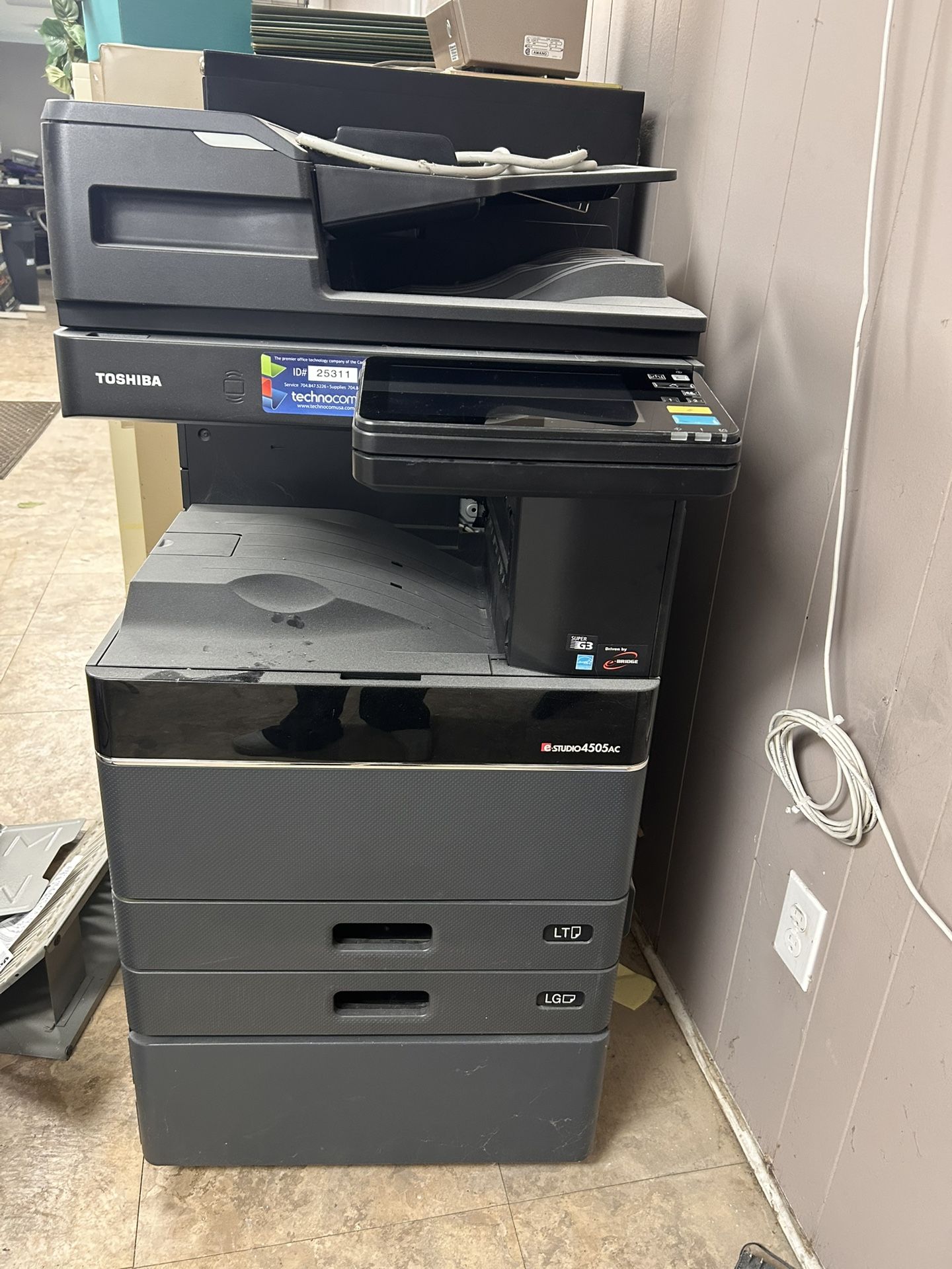 Toshiba e-Studio 4505AC Color Copier/Printer/Scanner - Commercial Grade