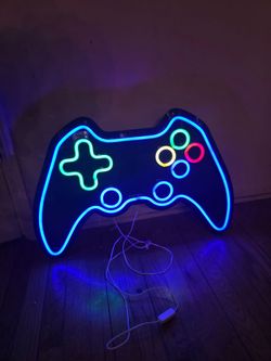 🎮 Gaming Controller LED Neon Sign