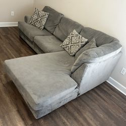Grey Sectional For Sale Must Go Asap!