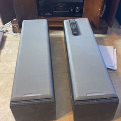 Sony Amp with 2 Speakers 
