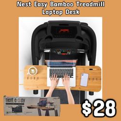NEW Nest Easy Bamboo Treadmill Laptop Desk: Njft