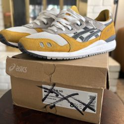 Asics Gel-Lyte III OG sm "Sunflower/Carrier Grey Size 8.5