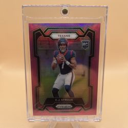 2023 CJ Stroud Pink Prizm Rookie Card🔥