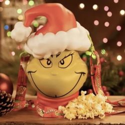 2022 Grinch popcorn Bucket