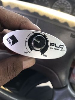 Punch level control bass nob