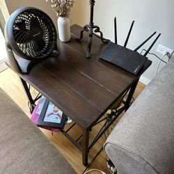 Two end tables and coffee table 