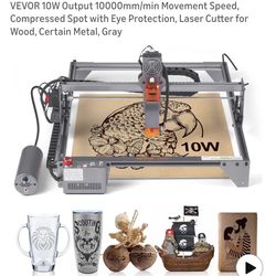 New Laser Machine 10 W  Vevor