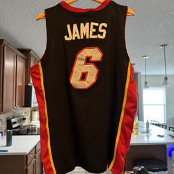 LeBron JAMES Miami HEAT Swingmans Performance Jersey Size Small