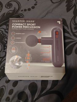 SHARPER IMAGE
PORTABLE MASSAGER