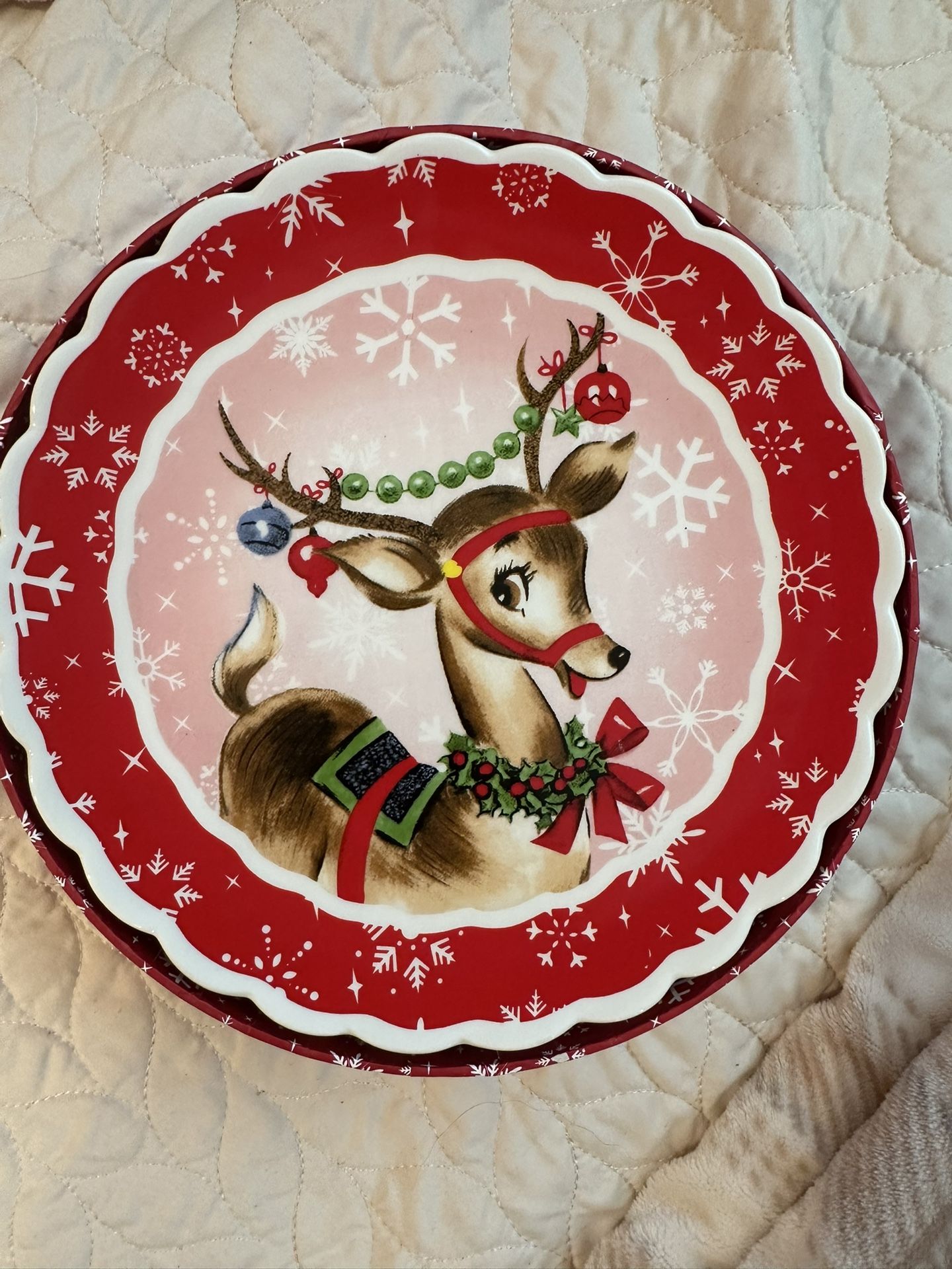 Christmas plates