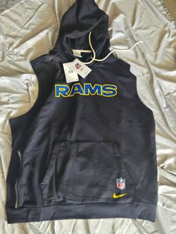 Nike NFL Los Angeles Rams Sleeveless Hoodie
