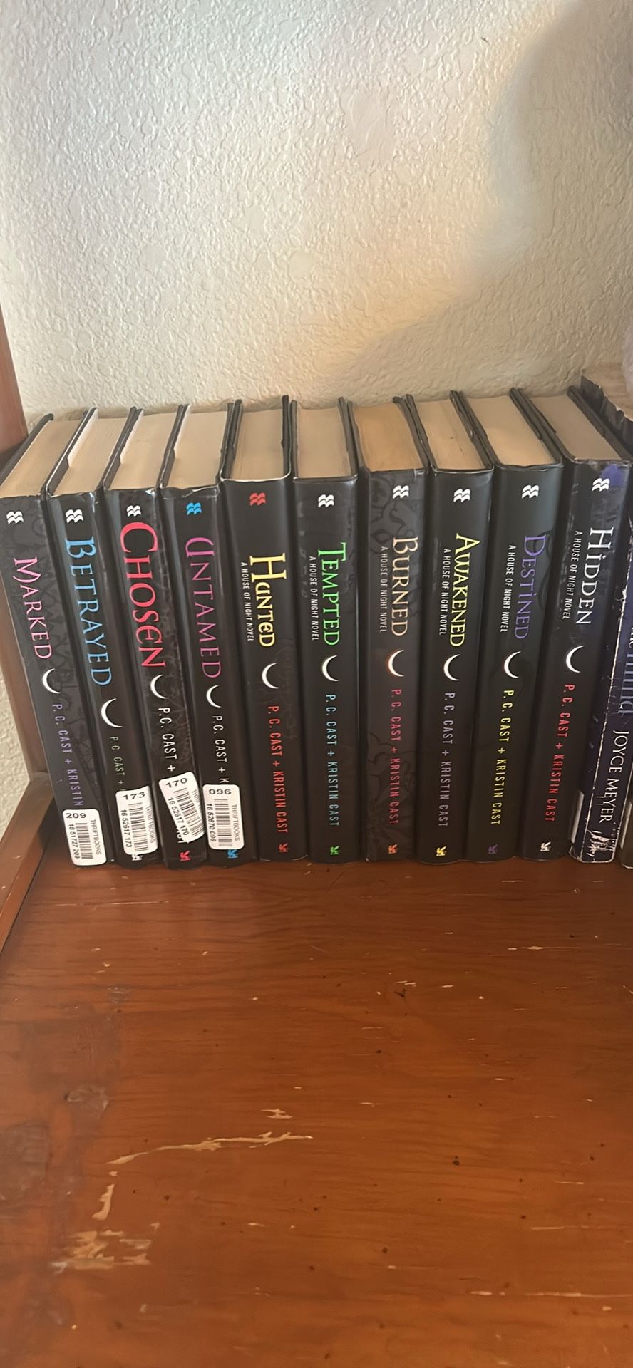 House Of Night Books