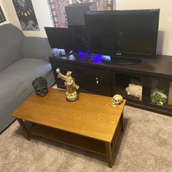 Entertainment Center & Coffee Table