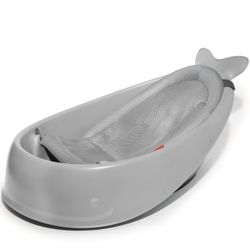 Skip Hop Moby Smart Sling 3-Stage Baby Bath Tub - Gray