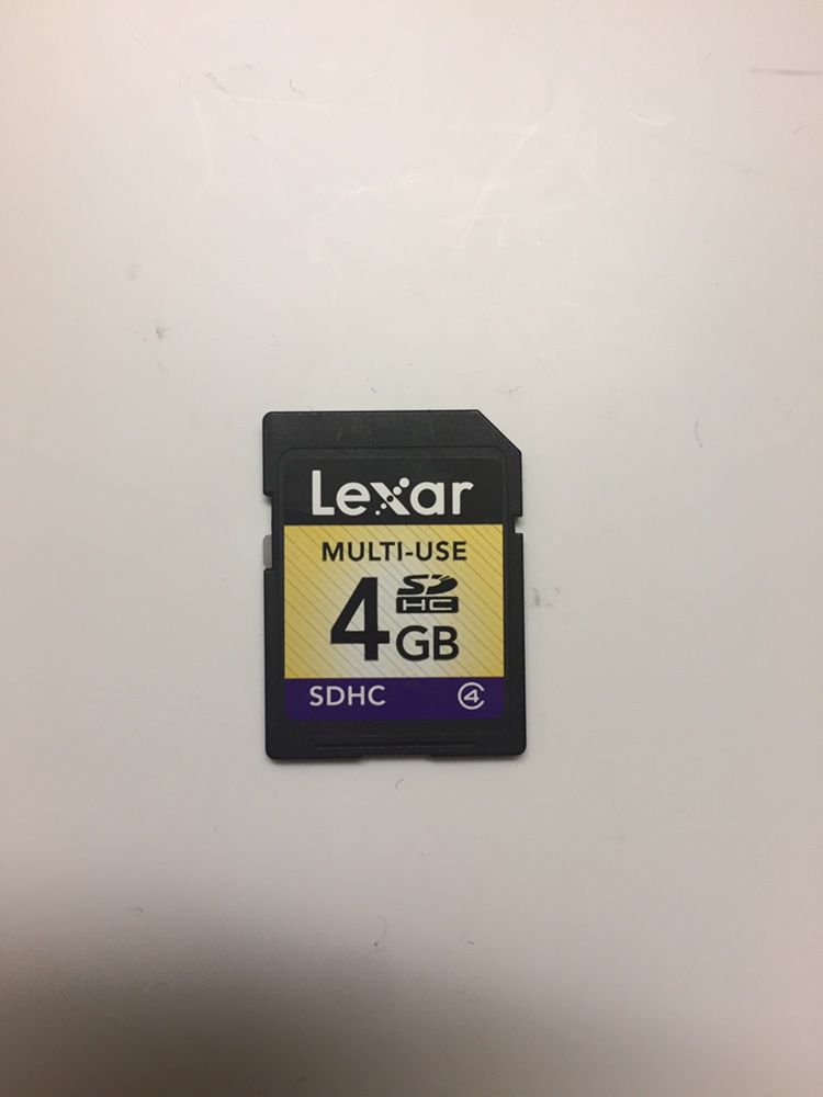 Lexar 4GB Memory Card For Wii / Wii U Nintendo