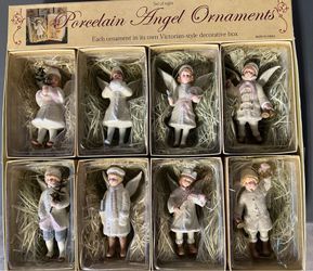 Porcelain Angel Ornaments rare