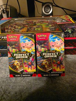 Pokemon TCG Perfect Order Booster Bundle -Factory Sealed