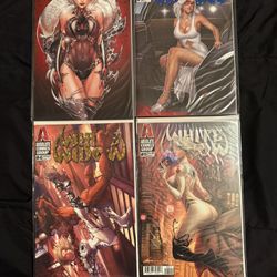 White Widow Comic #2-5