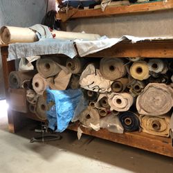 Rolls Of Material And Leathers