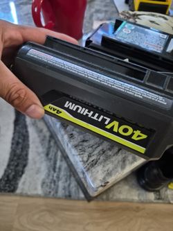 2 Ryobi 40v Lithium