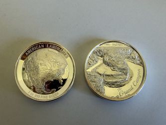 2 oz. Silver Round Grand Canyon UHR Ultra High Relief Coin