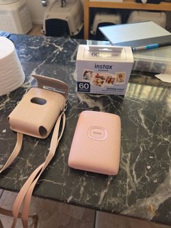 Instax mini printer and film packs