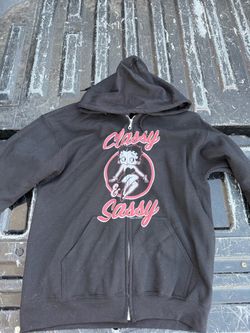 Betty Boop Classy & Sassy Zip-Up Hoodie
