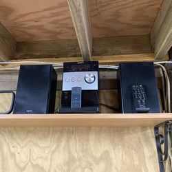 Sony  Compact Disc Player  With I-pod Deck, MP3capable