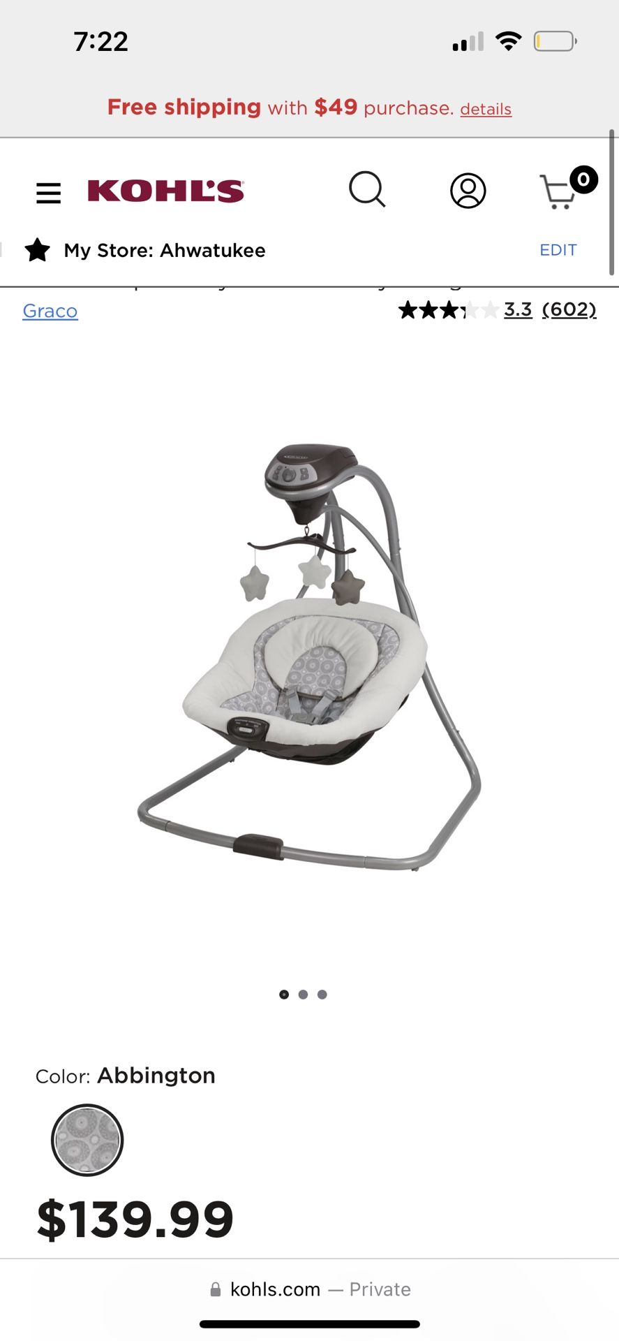 Graco Baby Swing