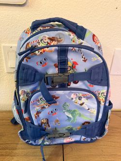 Small pottery barn Toy Story back pack for smaller kiddos 3-5